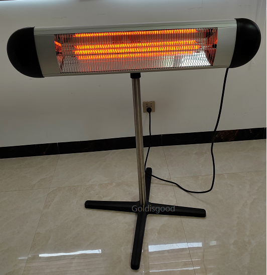 Recessed infrared ceiling heater