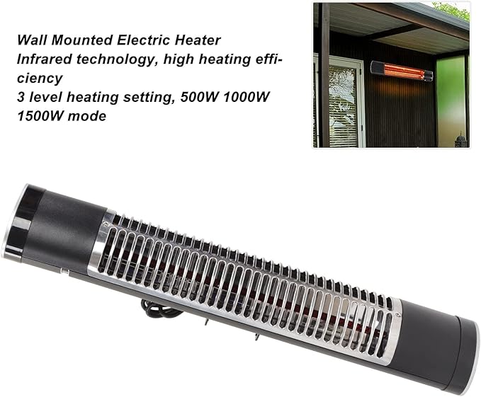 3000W infrared heater wall mount